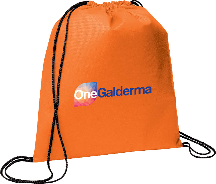 Evergreen Non-Woven Drawstring Bag