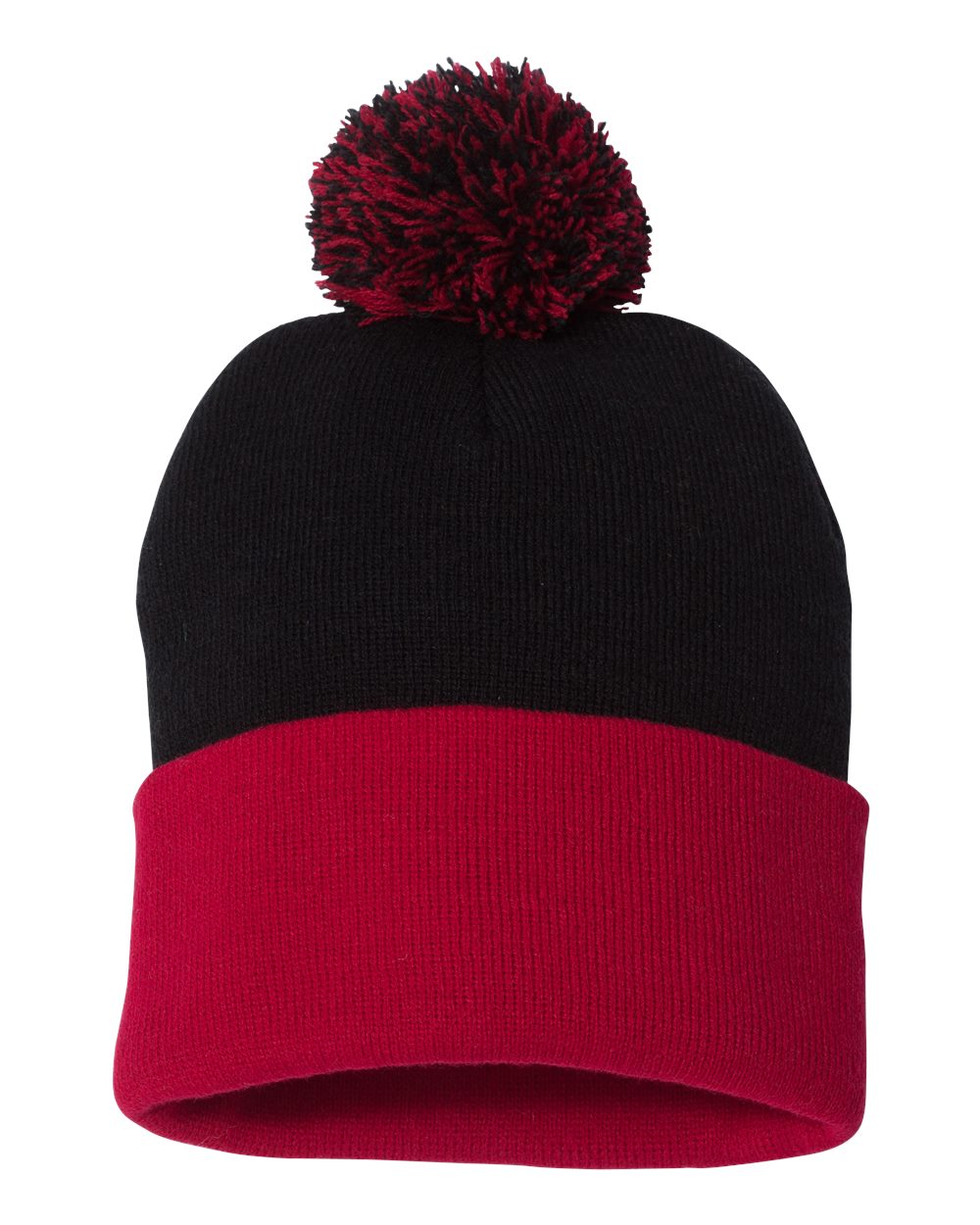 000462 Sportsman™ 12'' Pom Pom Knit Beanie