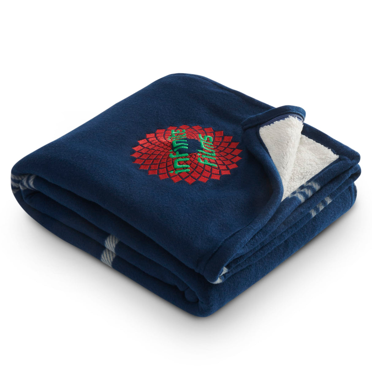 Plaid Fleece Sherpa Blanket