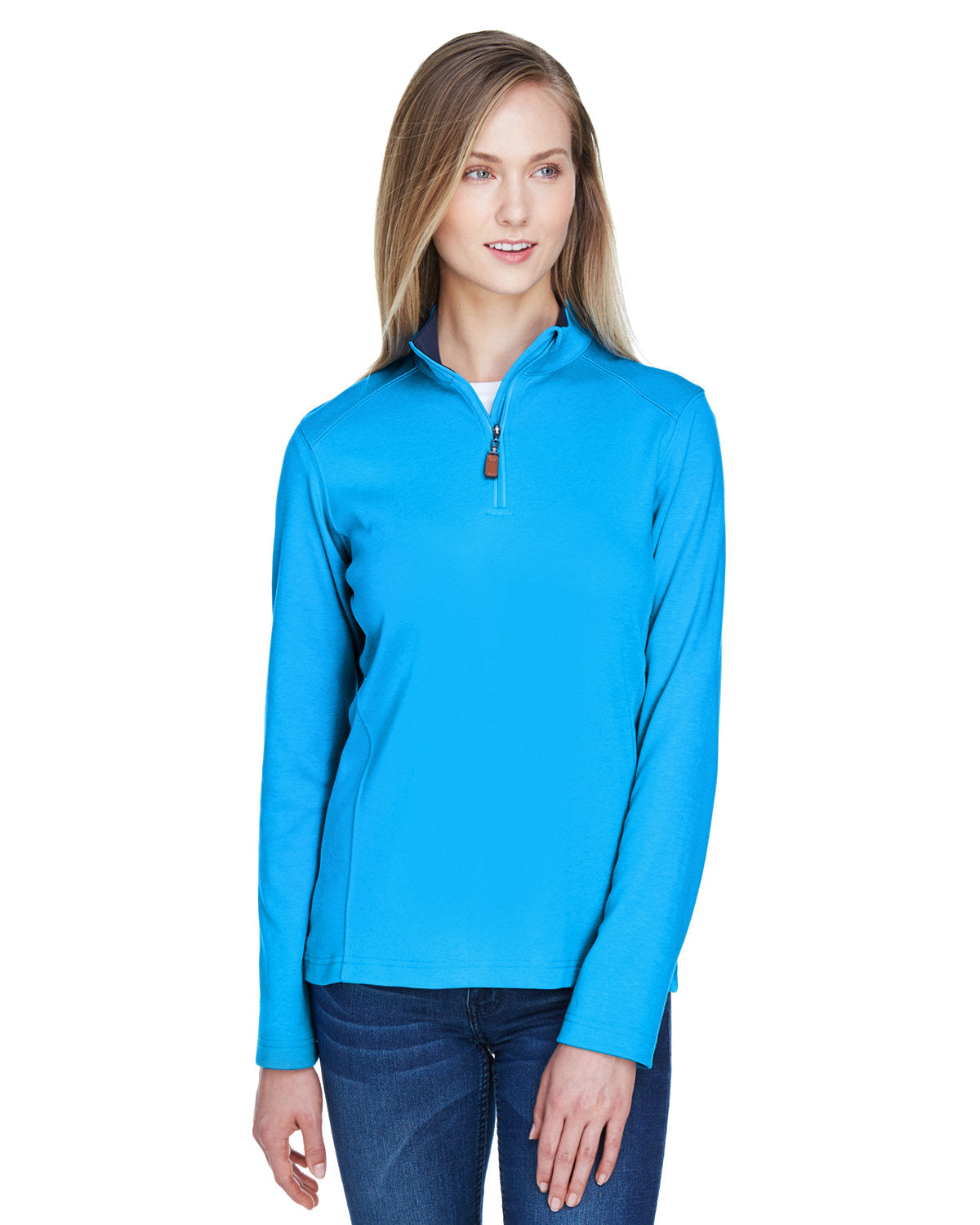 DEVON AND JONES Ladies' DRYTEC20? Performance Quarter-Zip