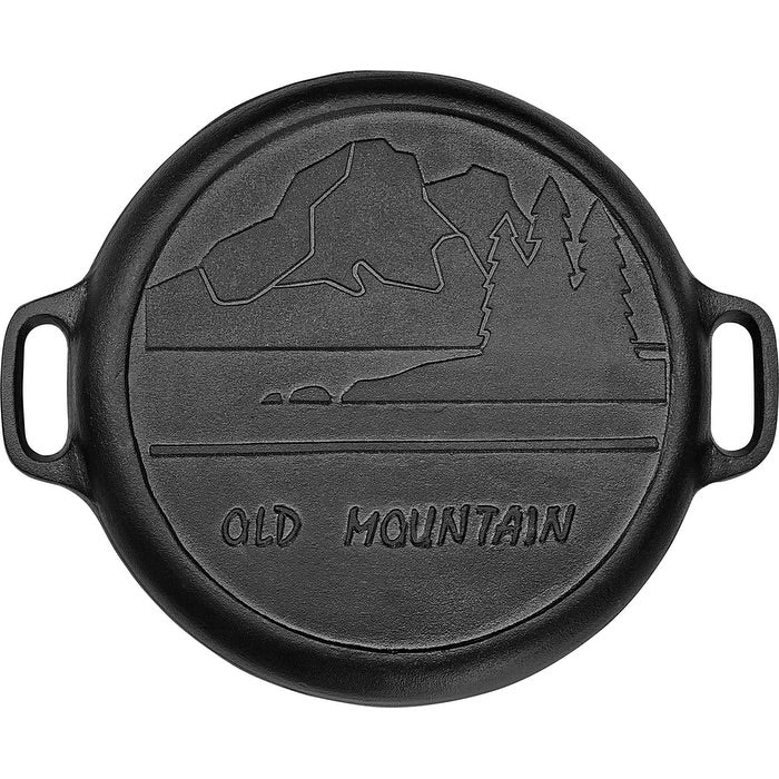 Old Mountain 13.5" Cast Iron Pizza Pan