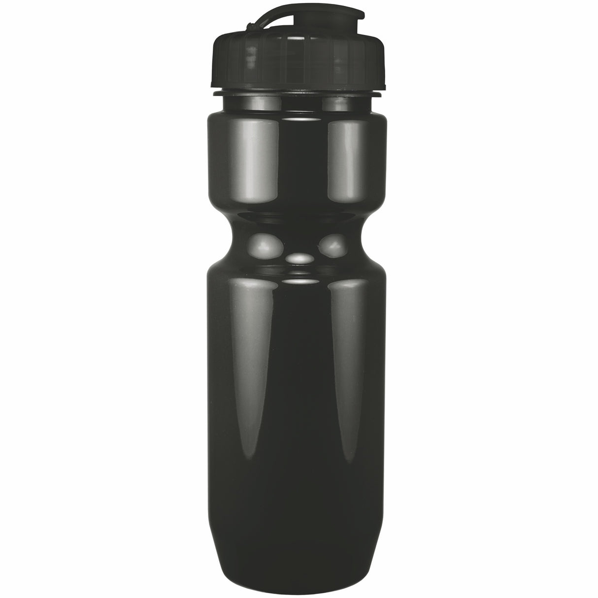 22 Oz. Bike Bottle w/ Flip Top Lid - Solid Colors