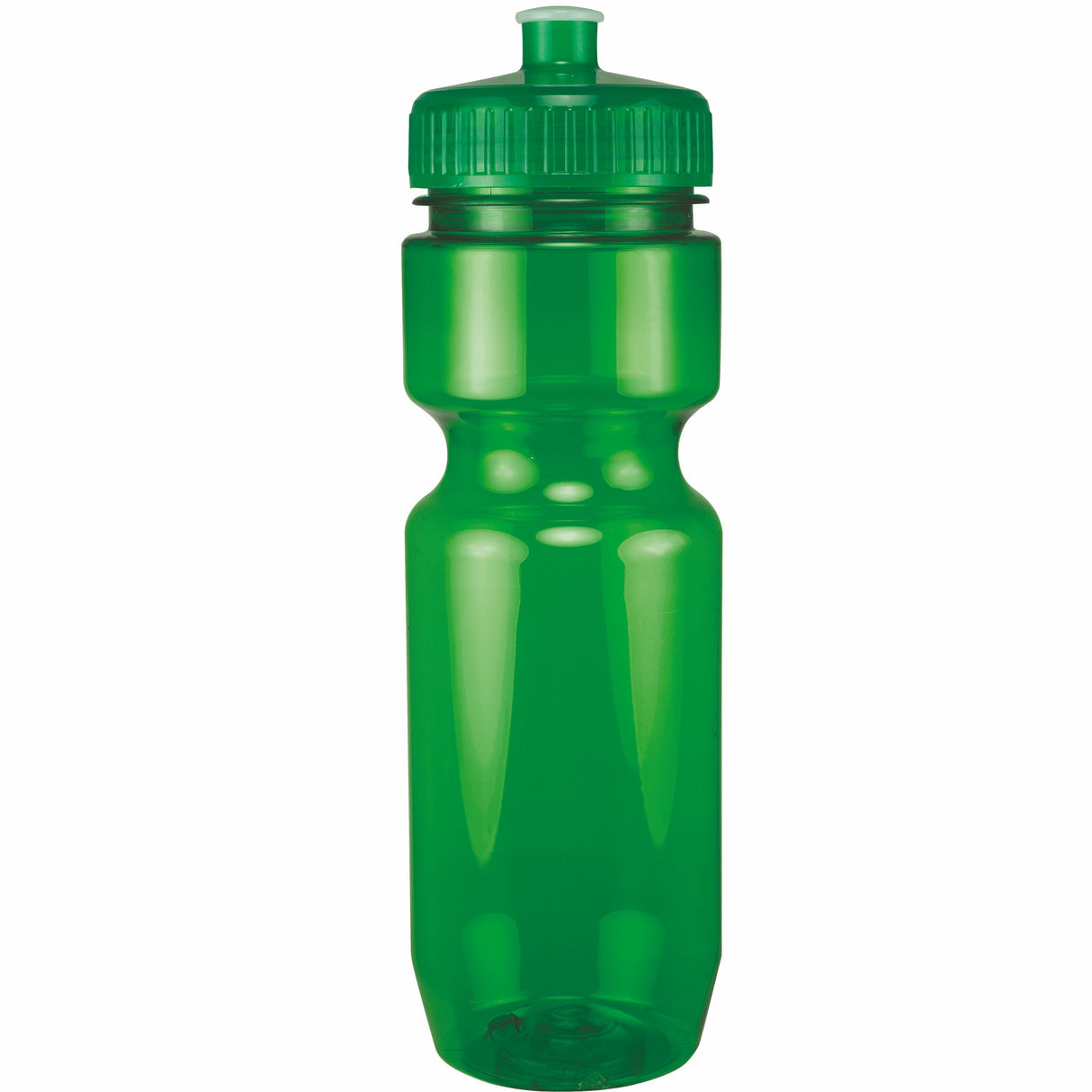 22 Oz. Translucent Bike Bottle w/ Push Pull Lid