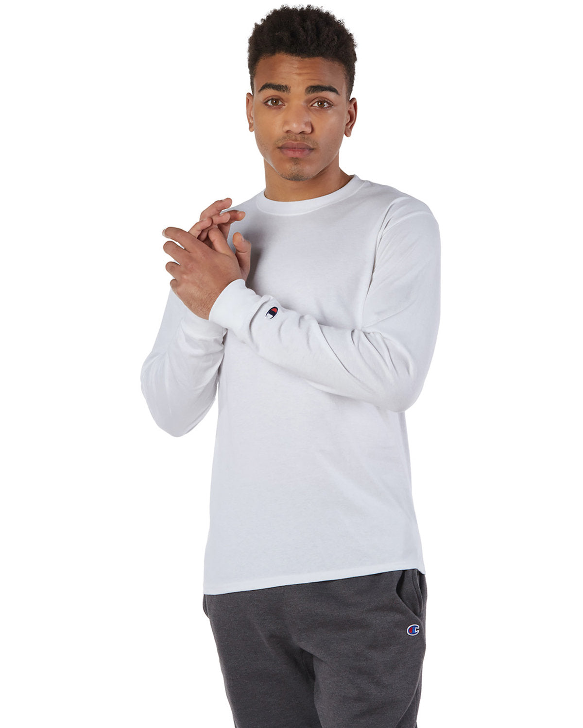 Champion Adult 5.2 oz. Long-Sleeve T-Shirt