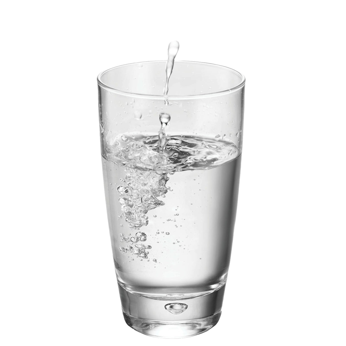 Bormioli Rocco Luna 15.25oz clear glass tumbler