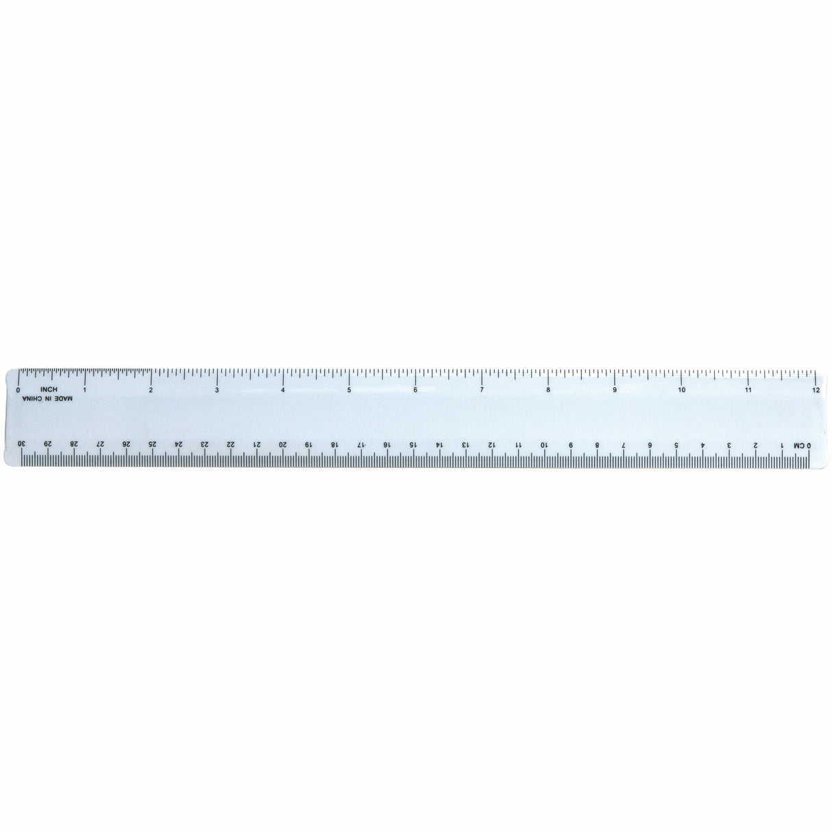 Standard 12" Full Color Process Imprint Ruler