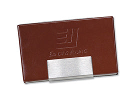 Business Card Case brown