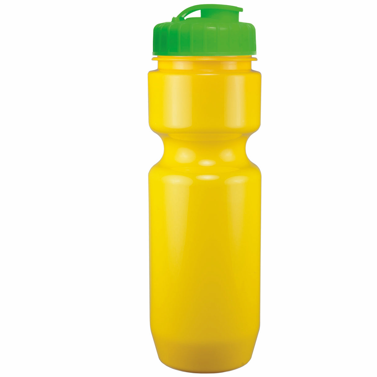22 Oz. Bike Bottle w/ Flip Top Lid - Solid Colors