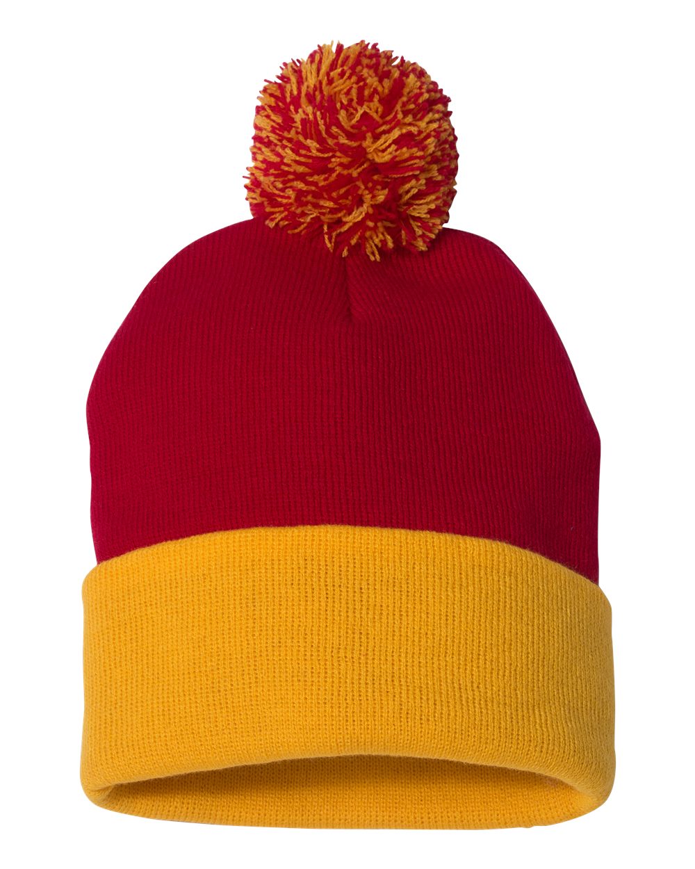 000462 Sportsman™ 12'' Pom Pom Knit Beanie