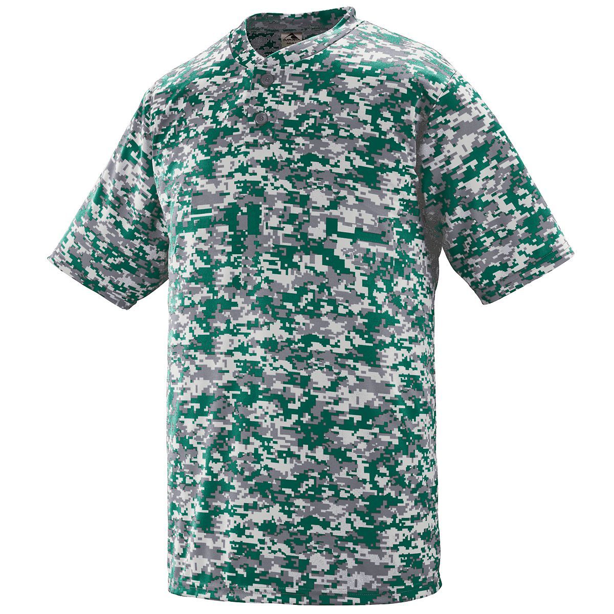 Youth Digi Camo Wicking Two-Button Jersey