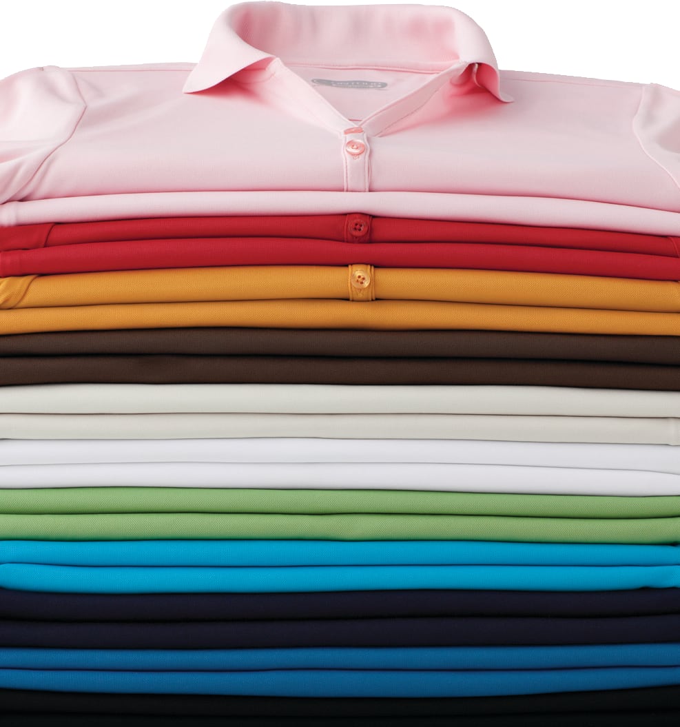 Women's MORENO TEXT MICRO SS POLO