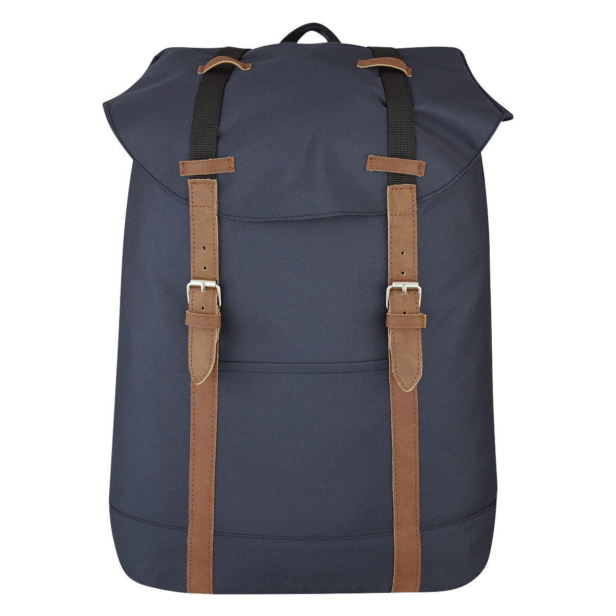 Flap Drawstring Backpack