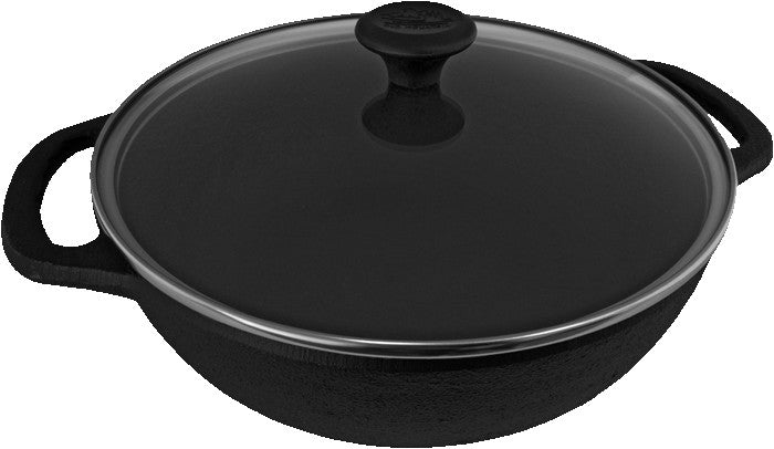 Old Mountain 3 qt Braiser with Glass Lid