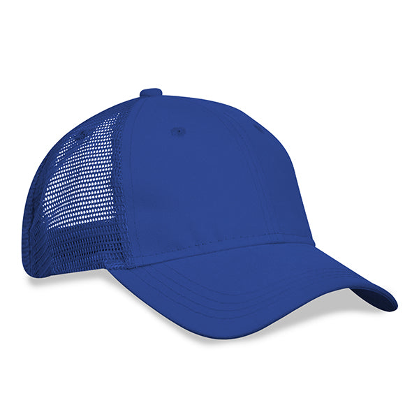 6 Panel Light Brushed Trucker Cap