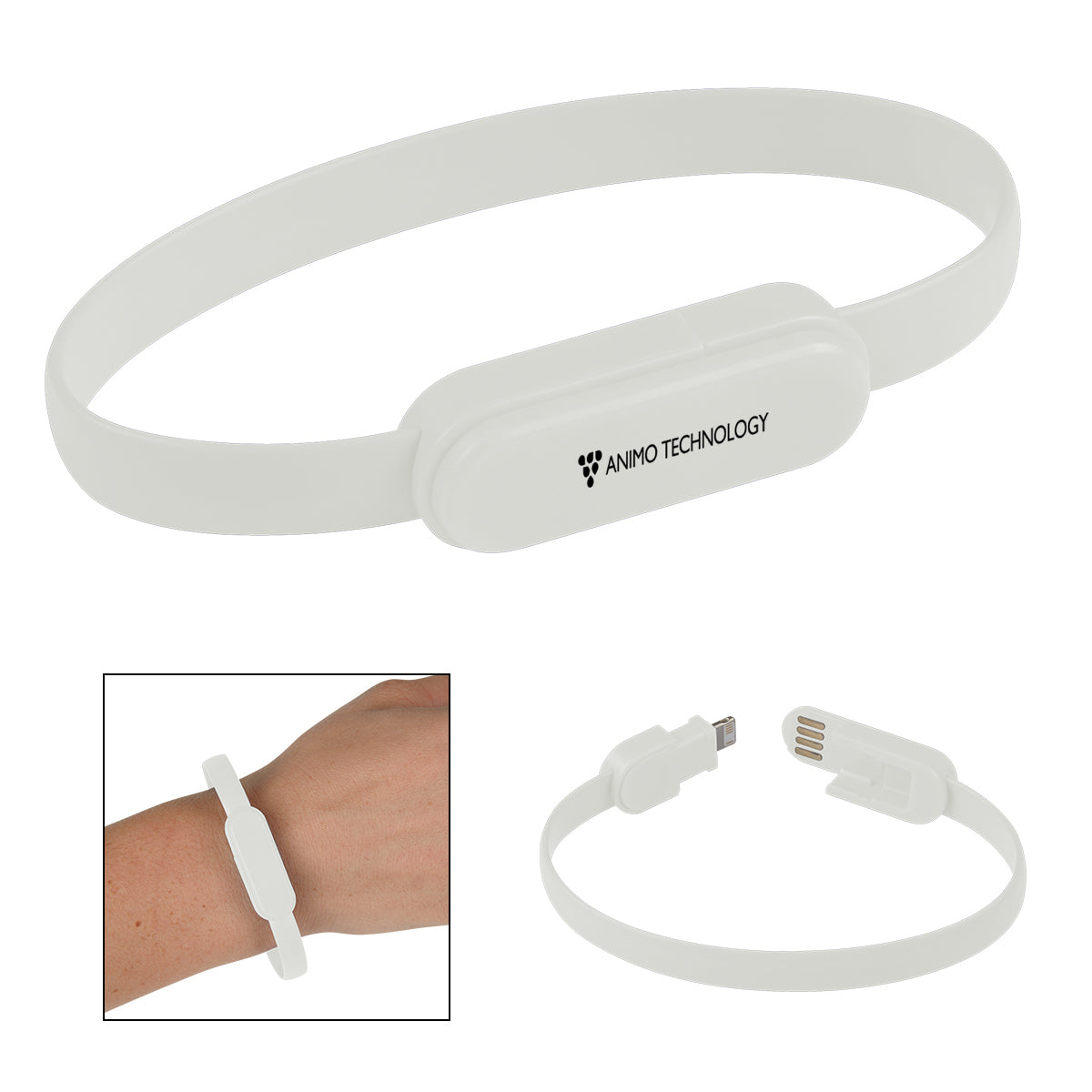 2-in-1 Connector Charger Bracelet