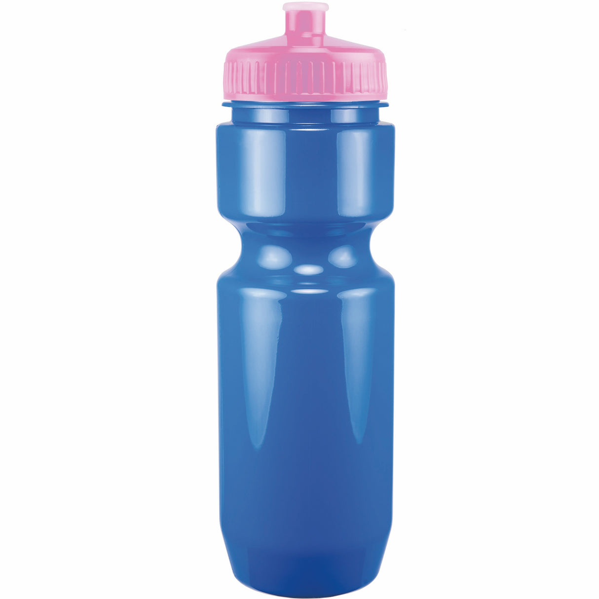 22 Oz. Bike Bottle w/ Push Pull Lid - Solid Colors
