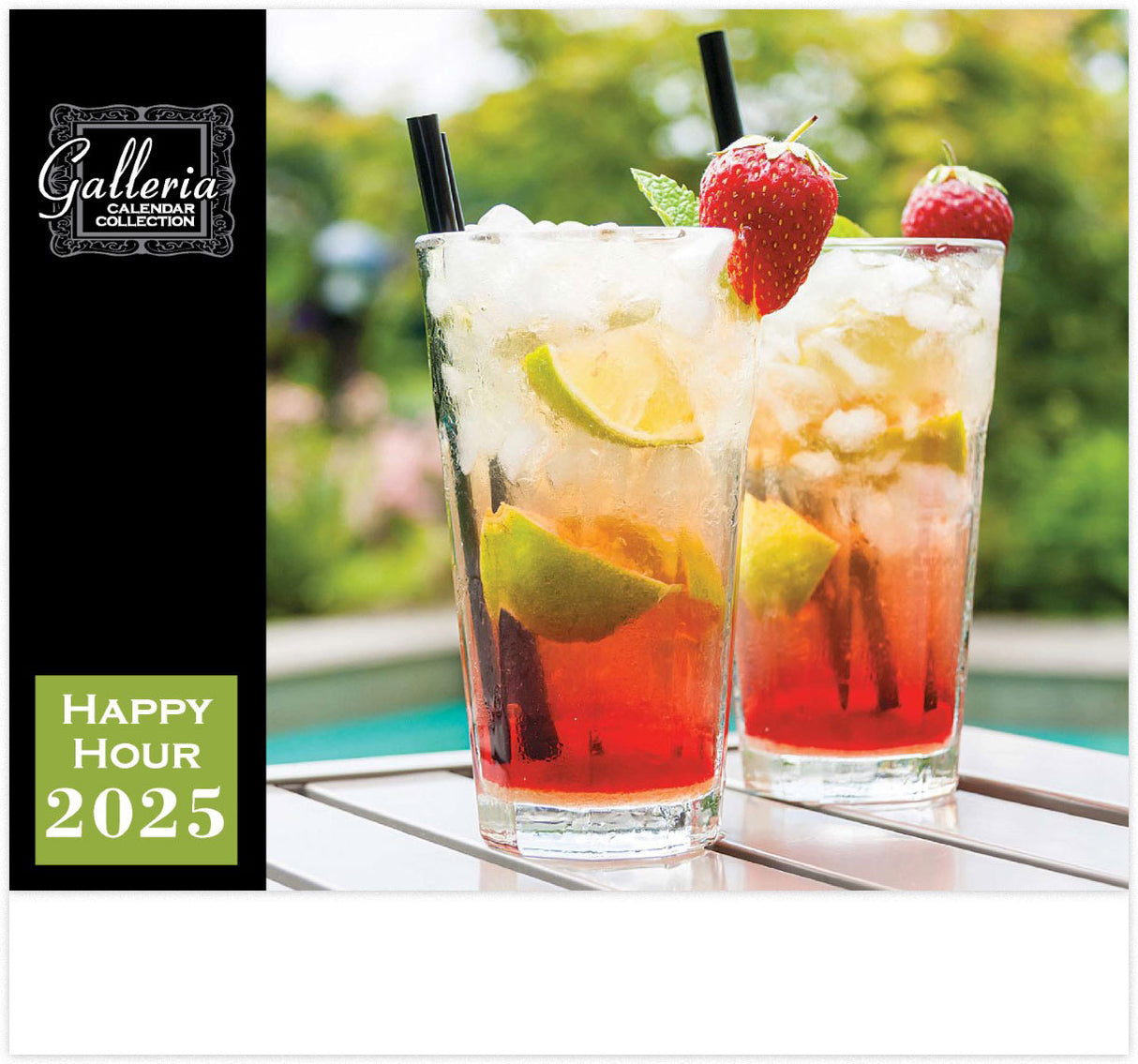 Galleria Wall Calendar 2025 Happy Hour