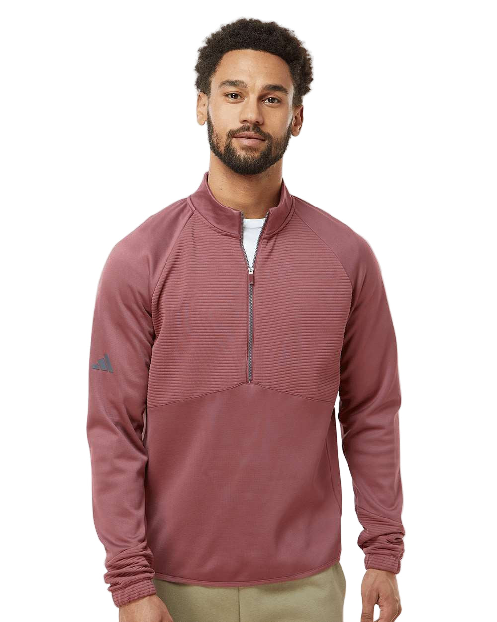 Adidas® Quarter-Zip Pullover