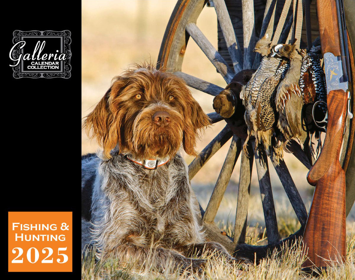 Galleria Wall Calendar 2025 Fishing and Hunting