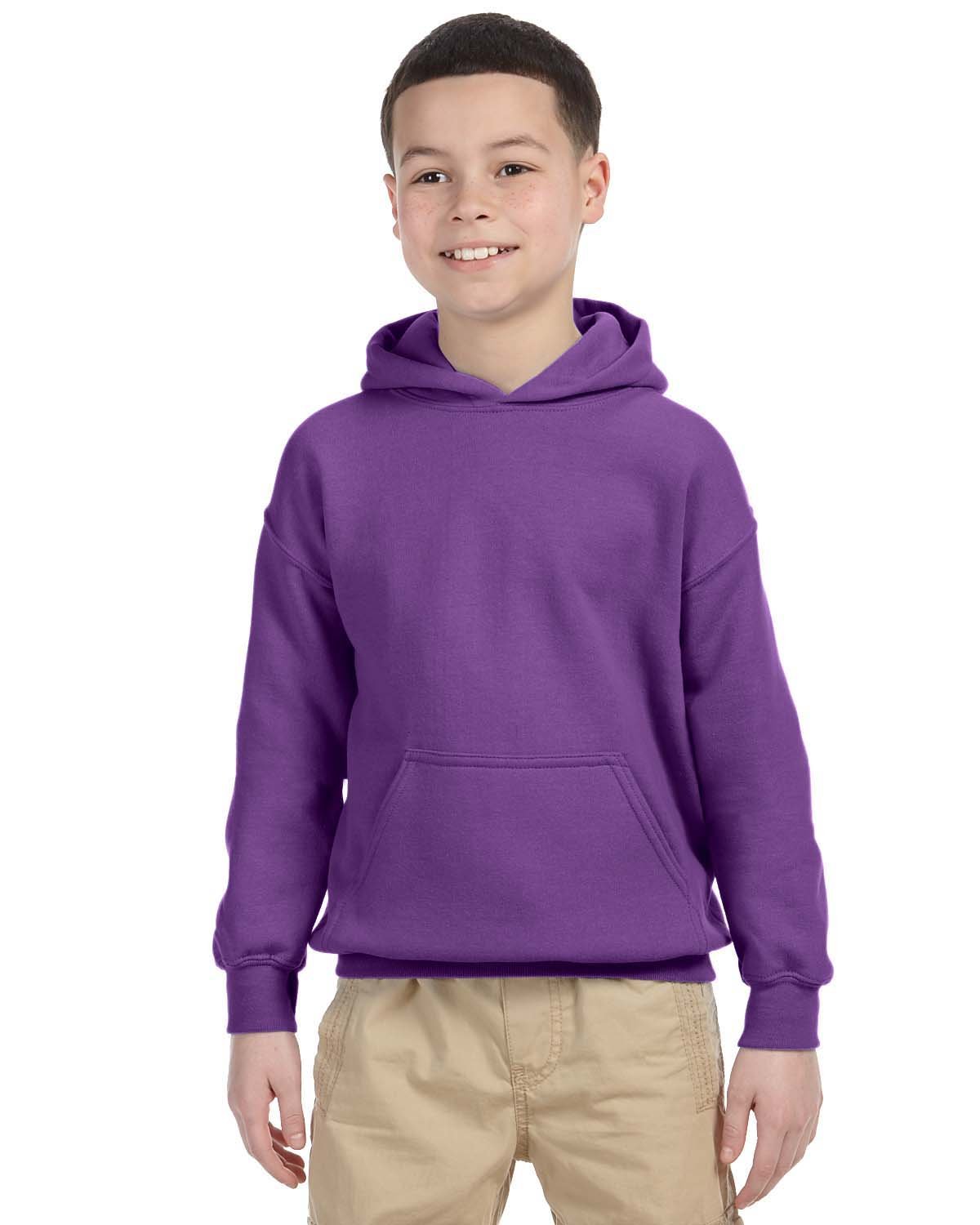 Gildan Youth Heavy Blend? 8 oz., 50/50 Hooded Sweatshirt