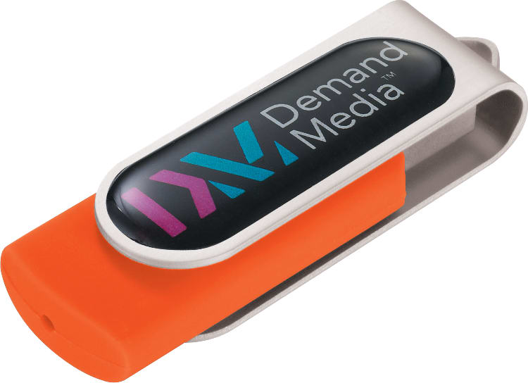 Domeable Rotate Flash Drive 2GB