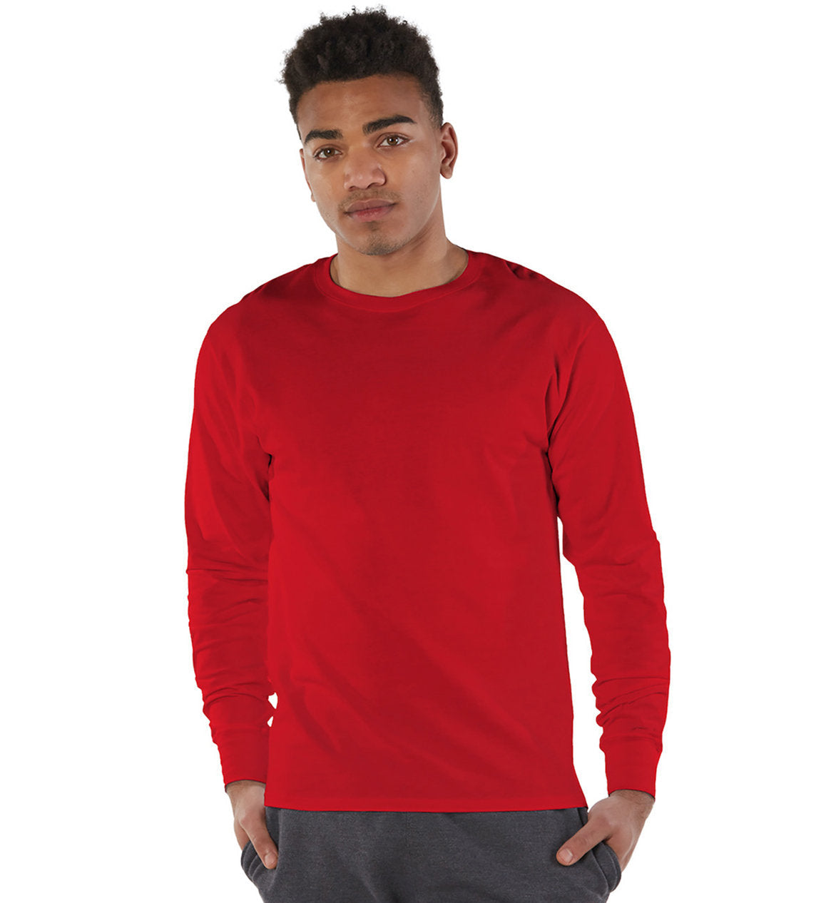 Champion Adult Long-Sleeve Ringspun T-Shirt