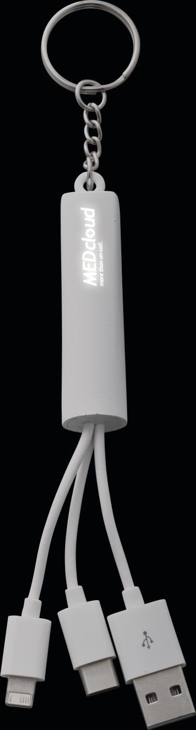 Route Light Up Logo 3-in-1 Cable