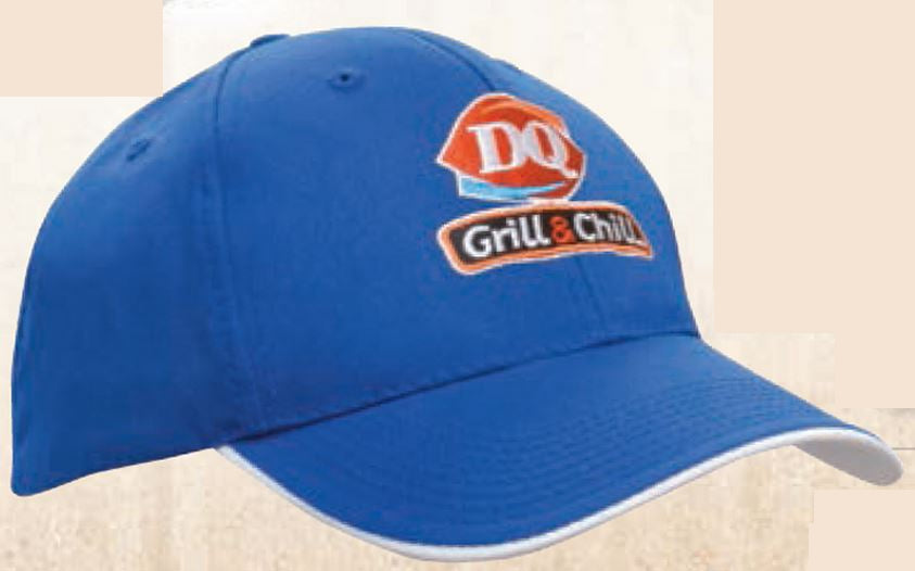 100% Recycled Earth Friendly Fabric Cap w/Duckbill Sandwich