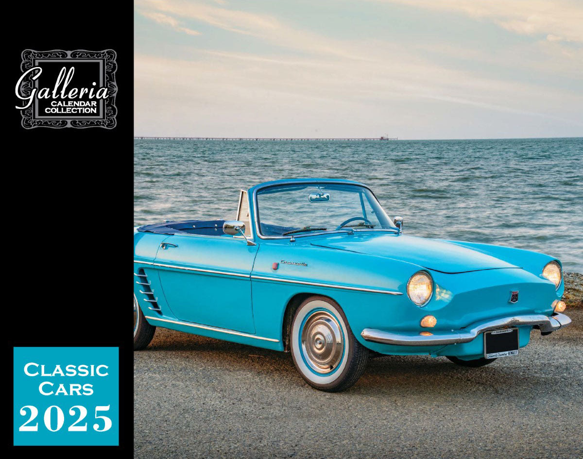 Galleria Wall Calendar 2025 Classic Cars