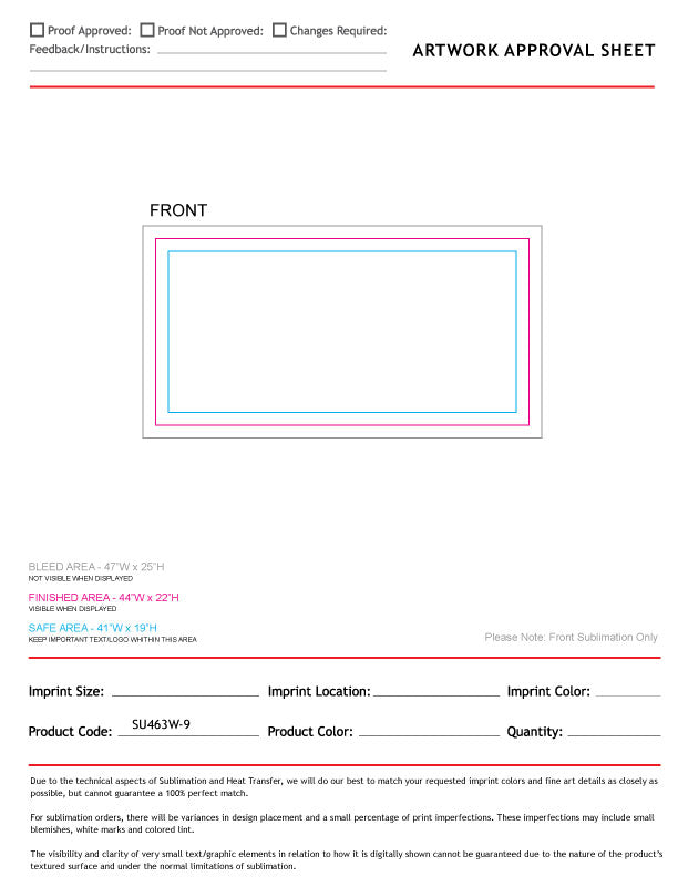 72 Hr Fast Ship - Absorbent Microfiber Dri-Lite Terry Beach, Travel Towel, 22x44, Sublimated