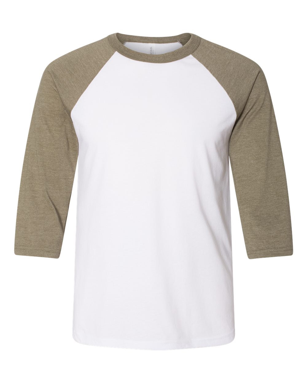 Bella+Canvas Unisex Three-Quarter Sleeve Baseball Tee