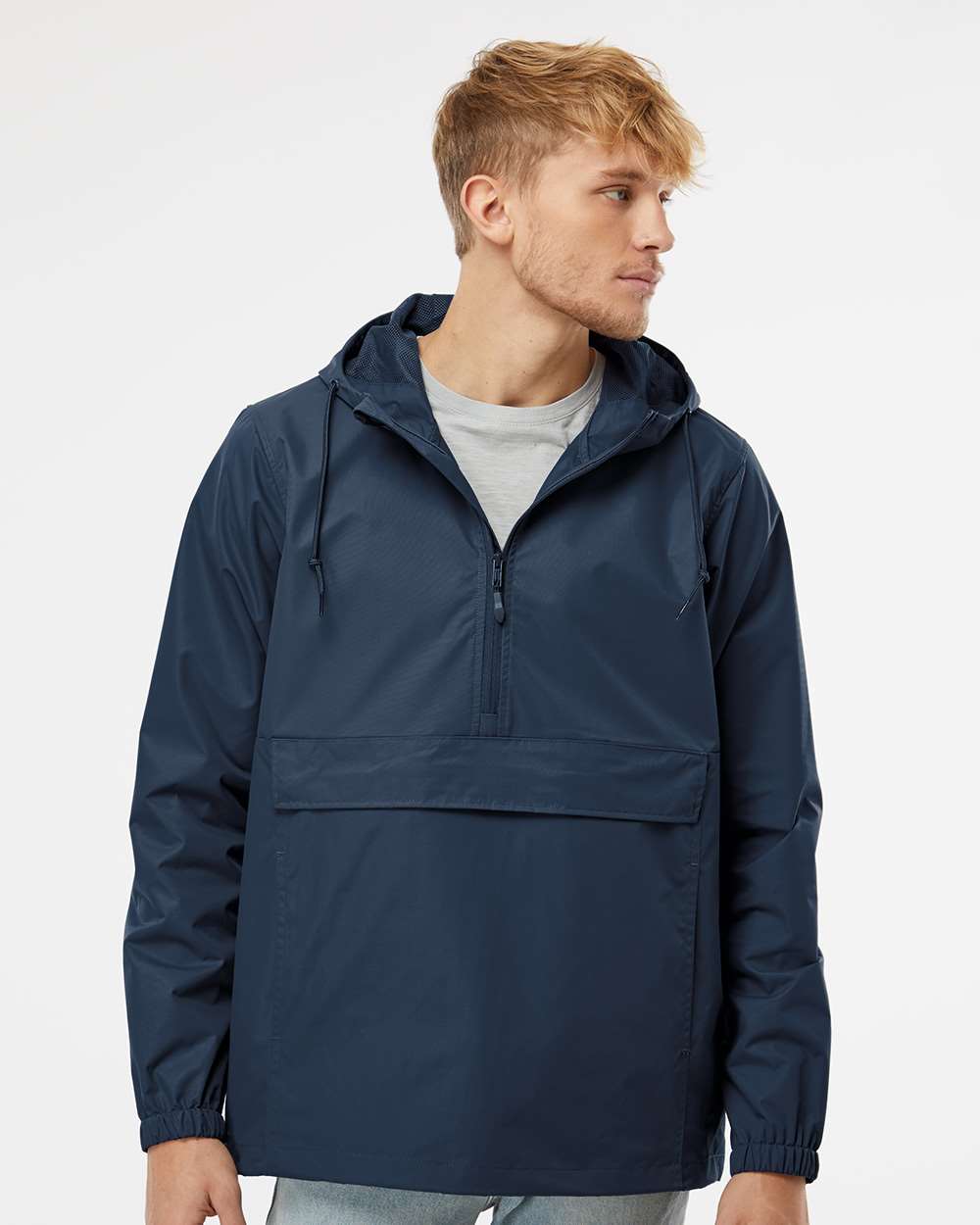 Independent Trading Co. Nylon Anorak Jacket