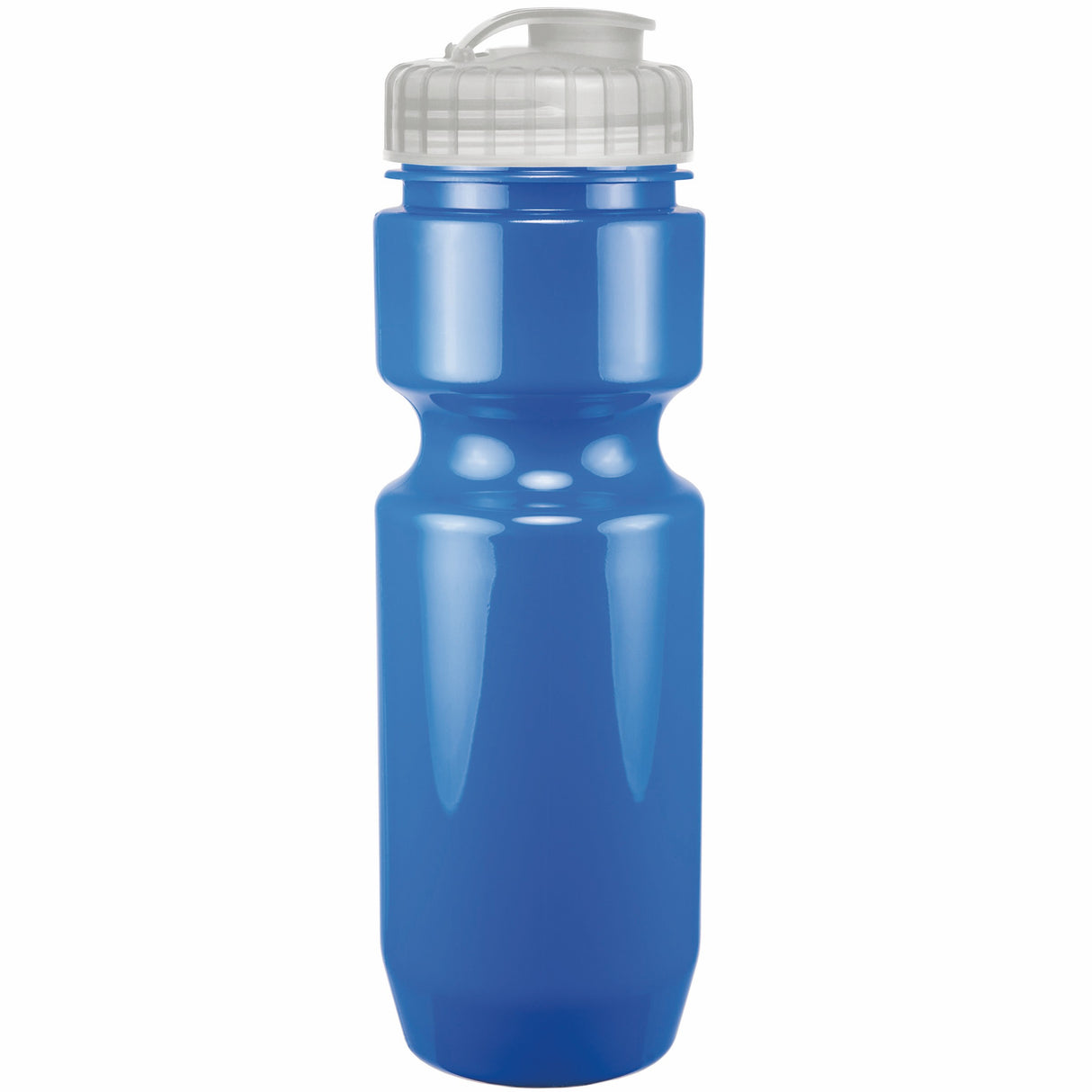 22 Oz. Bike Bottle w/ Flip Top Lid - Solid Colors