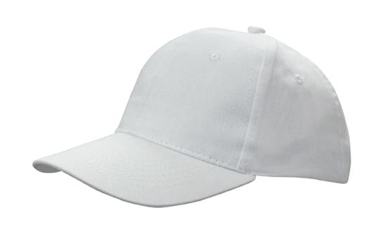 6 Panel Brushed Cotton Cap