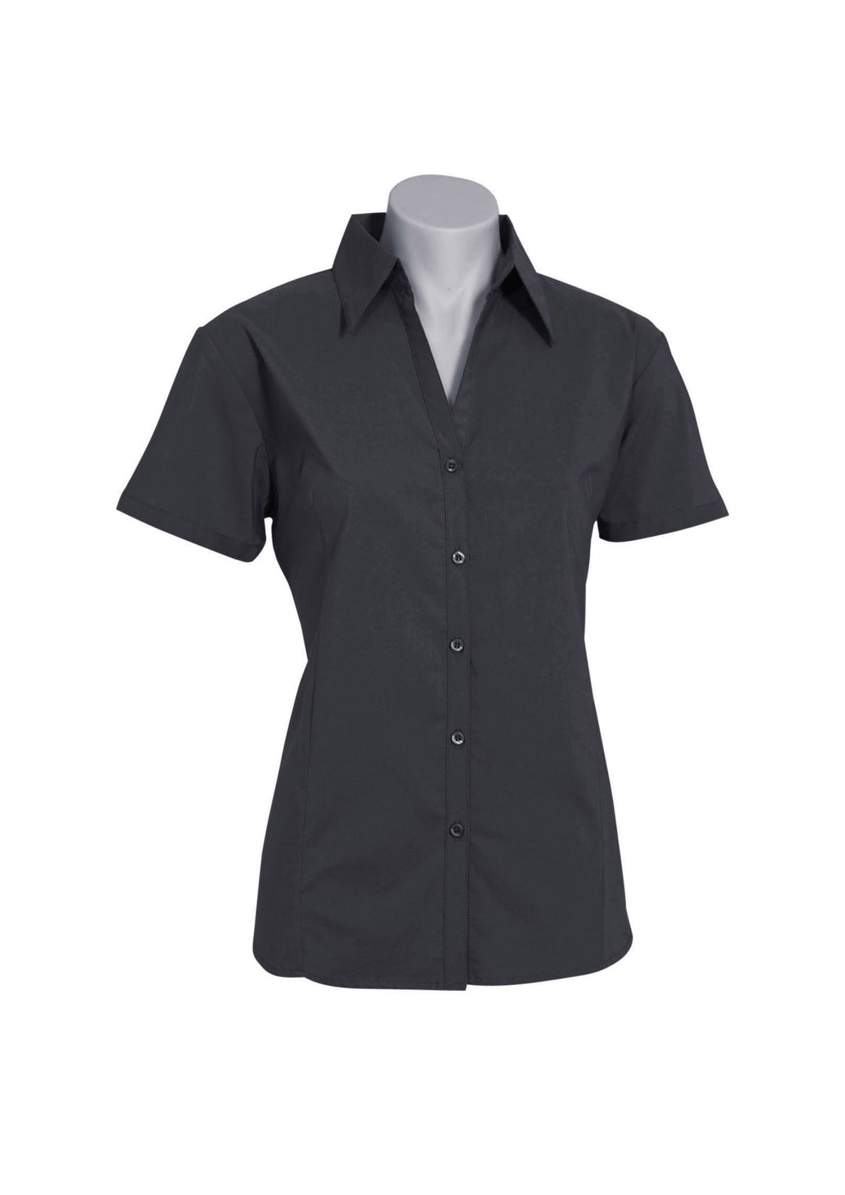 Metro Cotton-Rich Ladies' Short Sleeve Stretch Shirt
