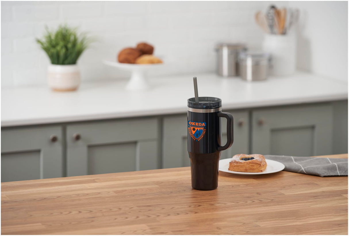 Thor 40oz Eco-Friendly Straw Tumbler