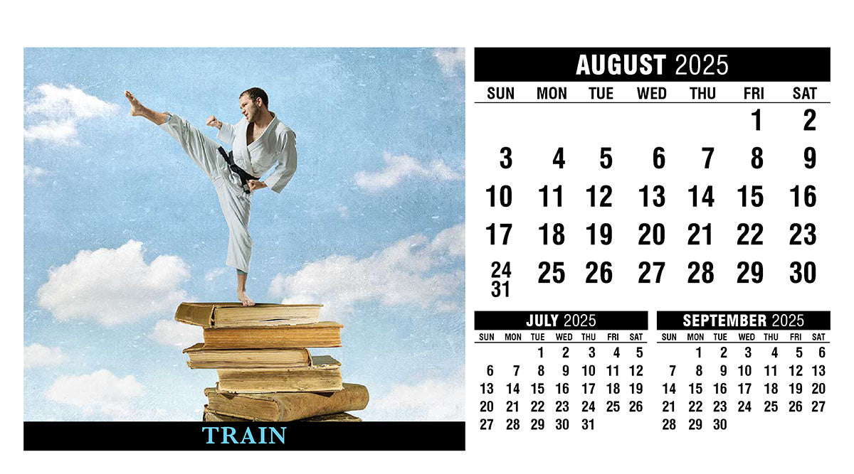 Motivation Desk Tent Calendar