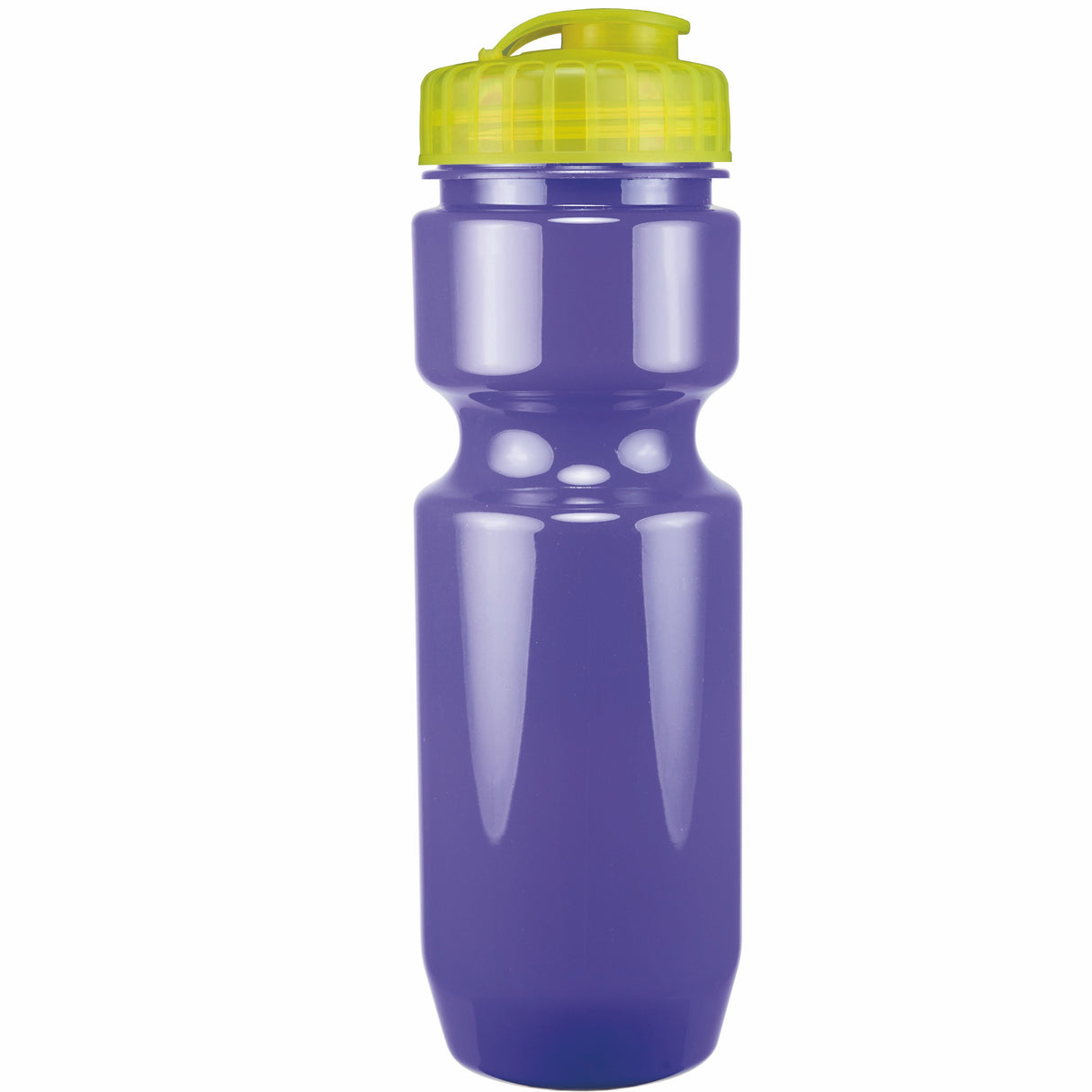 22 Oz. Bike Bottle w/ Flip Top Lid - Solid Colors