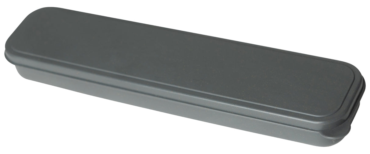 Personal Cutlery Set of 8, Stainless Steel with Carry Case, grey