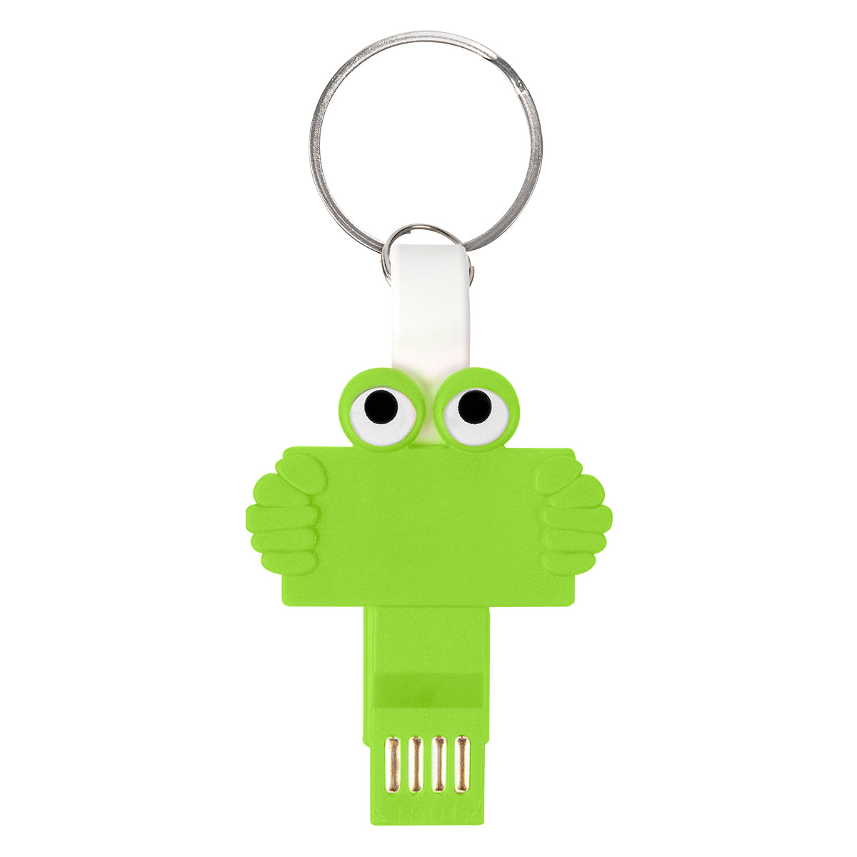 Clipster Buddy 3-In-1 Charging Cable Key Ring