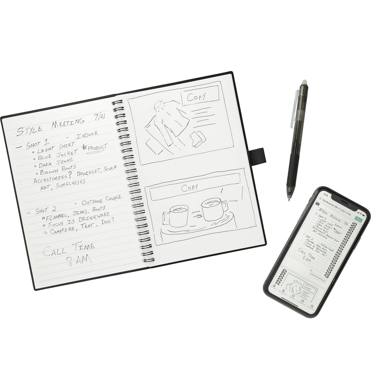 5.7" x 8.5" FUNCTION Erasable Notebook