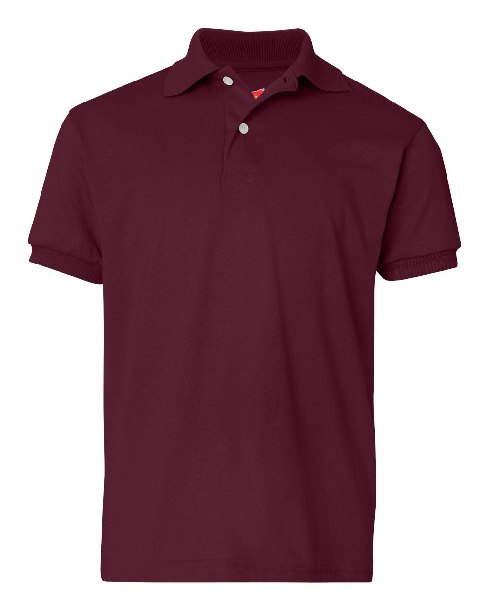 Hanes Youth Ecosmart Jersey Polo