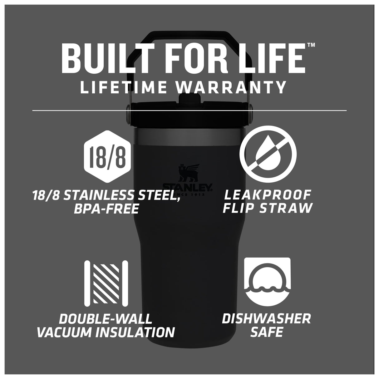 Stanley IceFlow Flip Straw Tumbler 20oz