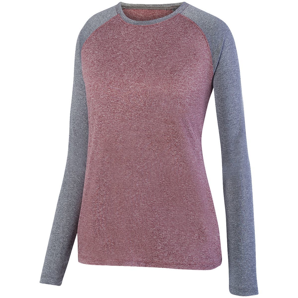 Ladies' Kinergy Two Color Long Sleeve Raglan Tee