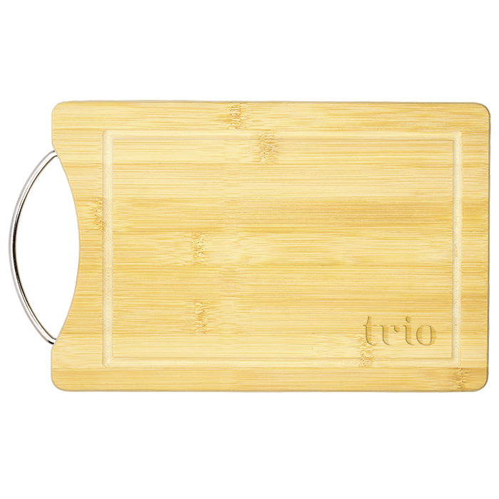 Home Basics® Bamboo Board 8"x12" w/ Handle
