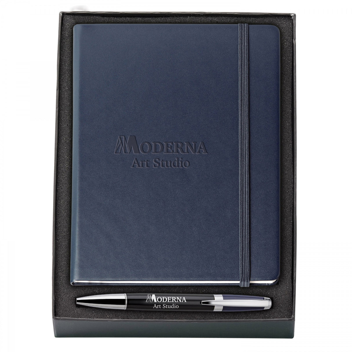 MELODY 2-TONE NEOSKINreg; PEN JOURNAL GIFT KIT