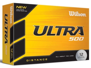 Wilson® Ultra® 500 Distance 12 Pack Golf Balls