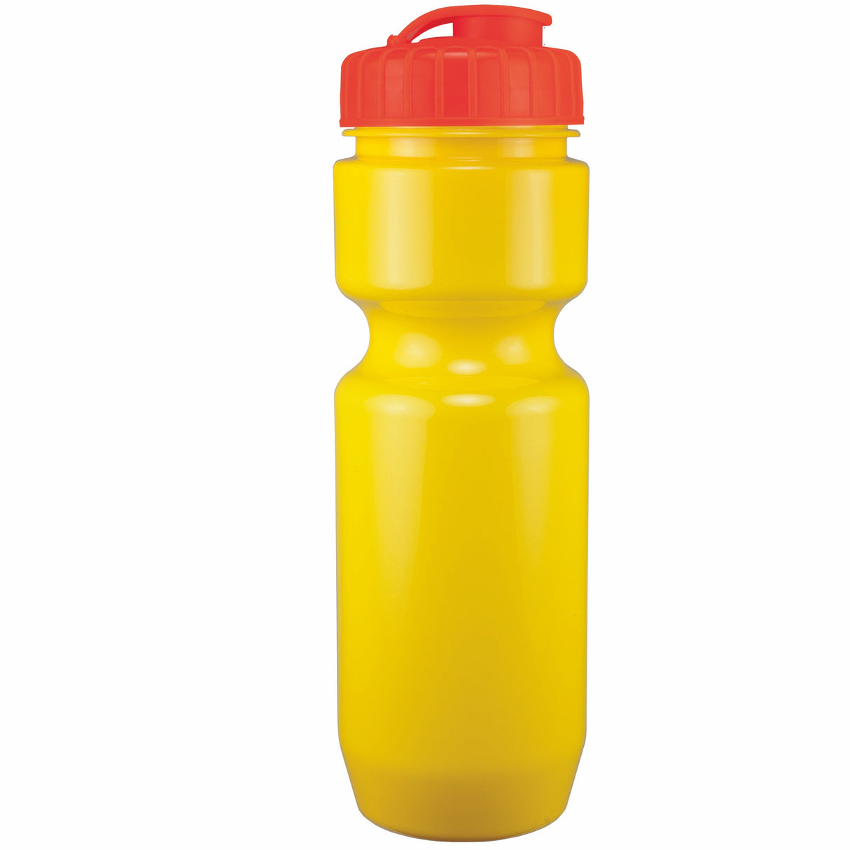 22 Oz. Bike Bottle w/ Flip Top Lid - Solid Colors