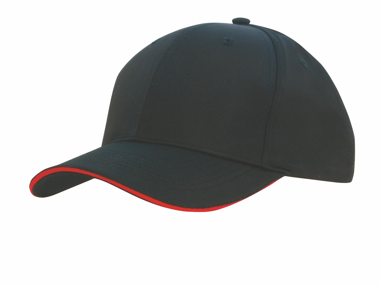 Sports Ripstop Cap w/Sandwich Trim