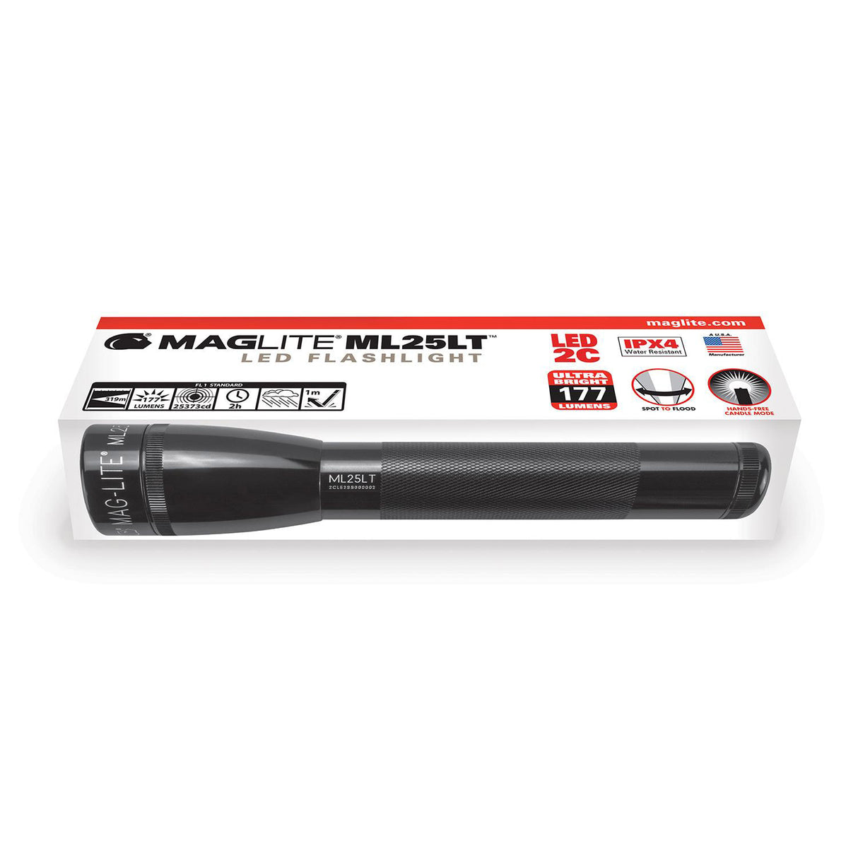 Maglite® LED ML25 2C Cell Flashlight